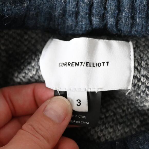 Current/Elliott Size 3 Cali Leopard-Print Pullover | Size Large - Picture 6 of 9